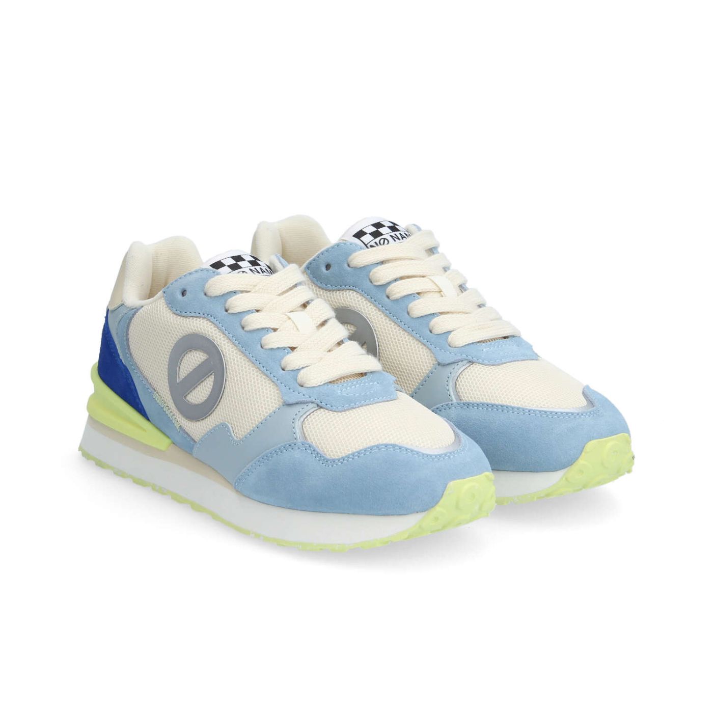 TOVA RUNNER W - SUEDE/MESH/NAPP - BLEU JEAN/BLANC CASSE/BLEU